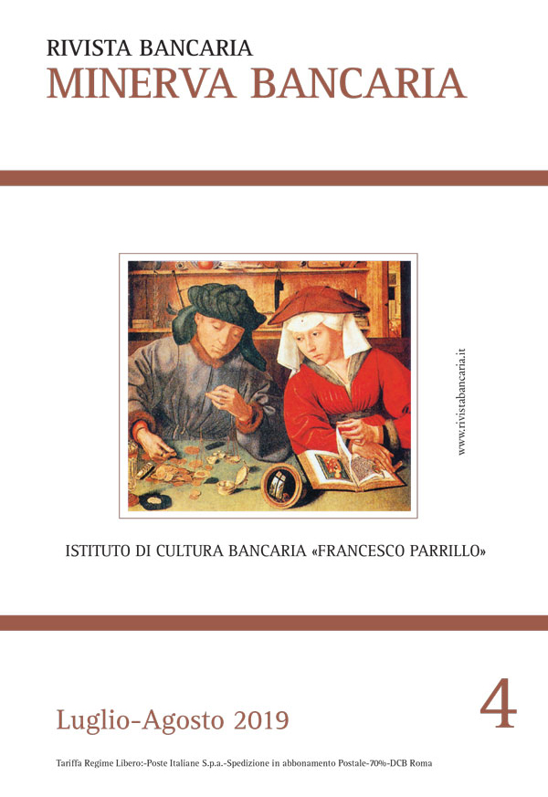 Rivista Bancaria – Minerva Bancaria n. 4/2019